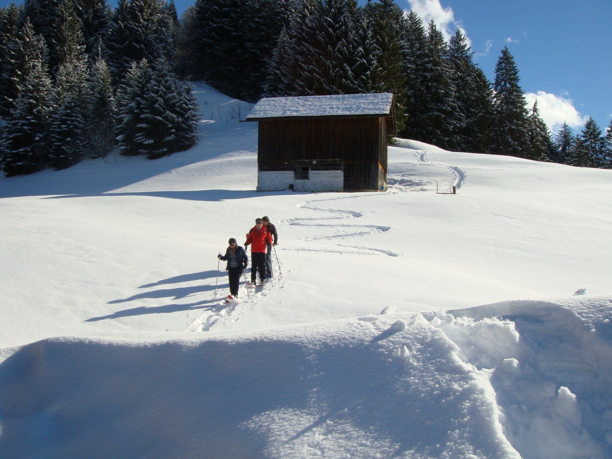 Außergewöhnliches Erfahren und Experimentieren in der winterlichen Natur. Außergewöhnliches Erfahren und Experimentieren in der winterlichen Natur.