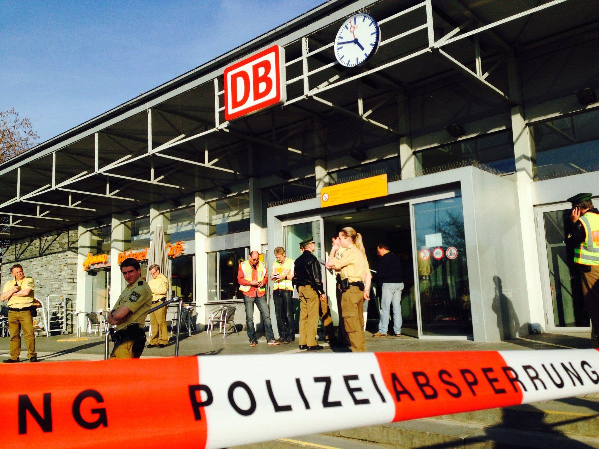 Allgäu: Polizist bei Streit in Zug nach Kempten angeschossen.