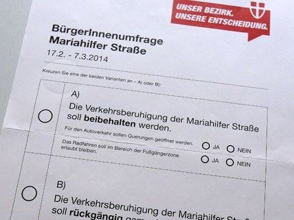 Bis zum 7. März müssen die Stimmzettel der MaHü-Befragung retourniert werden. Bis zum 7. März müssen die Stimmzettel der MaHü-Befragung retourniert werden.