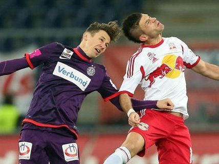 Meister Salzburg ist in Feierlaune gegen die Austria. Meister Salzburg ist in Feierlaune gegen die Austria.
