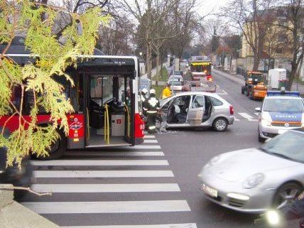 In Wien-Liesing ist es am Montag zu einem Unfall gekommen.