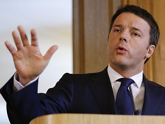 Regierungschef Renzi hatte die Auktion angekündigt