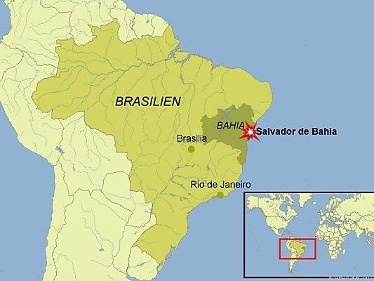 Salvador ist die Hauptstadt der Region Bahia