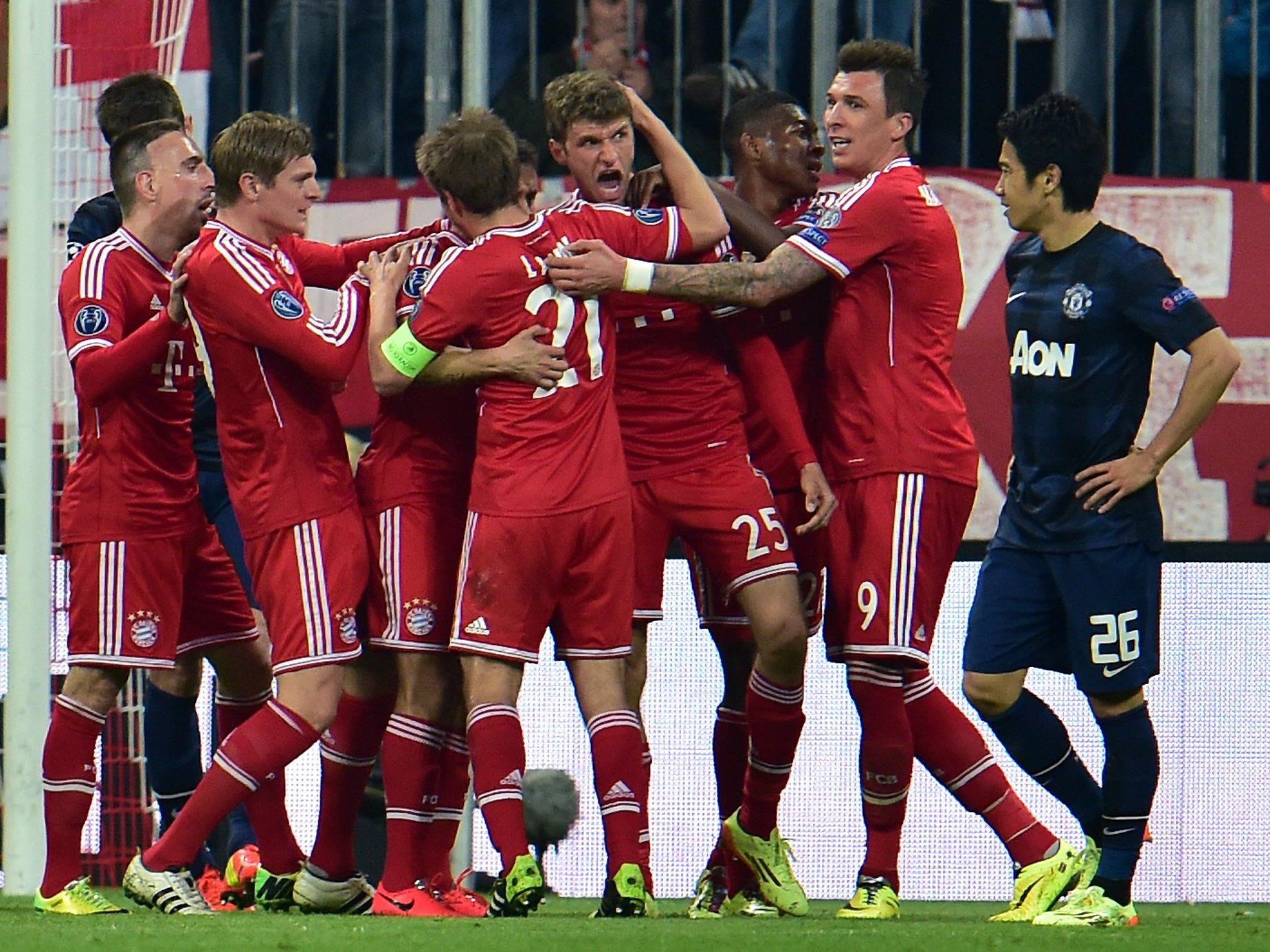Bayern München siegte nach 0:1-Rückstand am Ende noch souverän mit 3:1 gegen ManU.