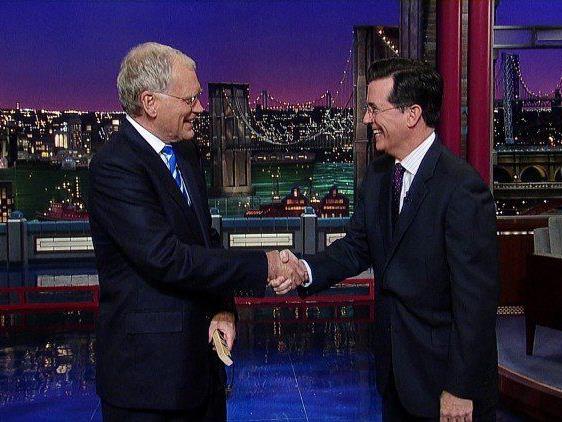 Stephen Colbert wird Nachfolger von Letterman