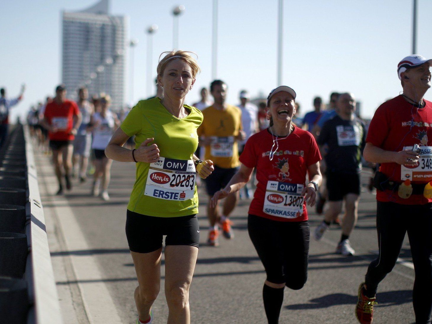 Das Wetter beim Wien-Marathon 2014: Fast ideale Bedingungen.