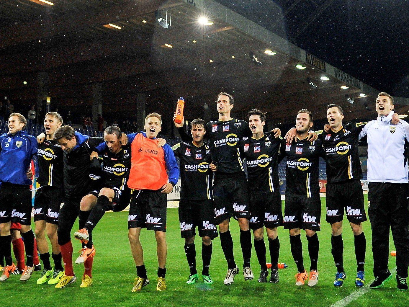 SCR Altach rückt dem Meistertitel immer näher.