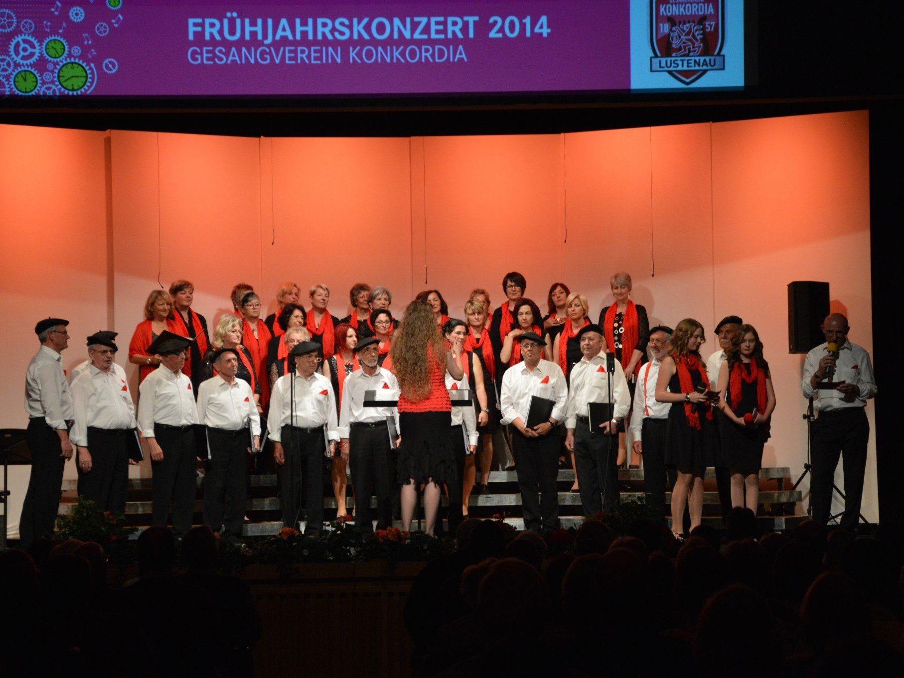Erfrischendes Frühjahrskonzert des Gesangverein Konkordia Lustenau Erfrischendes Frühjahrskonzert des Gesangverein Konkordia Lustenau