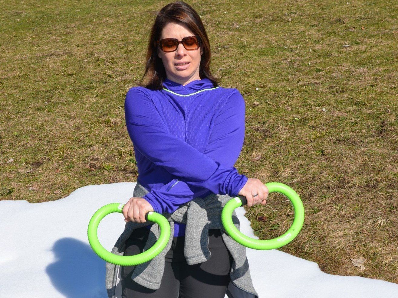 Power-Workout mit Bernadette Ihle. Power-Workout mit Bernadette Ihle.