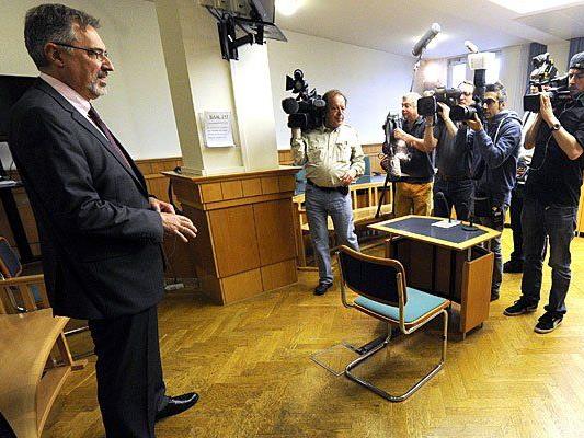 Ewald Stadler beim Prozess in Wien