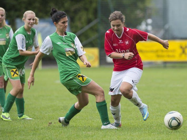 Julia Schnetzer erzielte das Goldtor und schießt RW Rankweil ins Halbfinale.