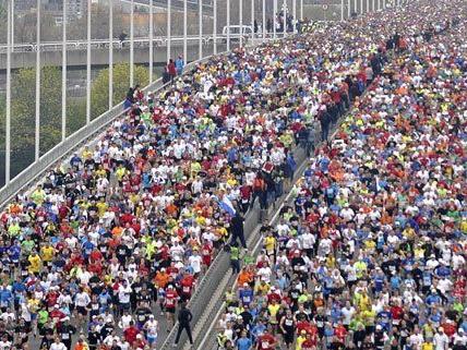 Beim Wien-Marathon gehen wieder tausende Läufer an den Start