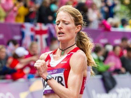 Andrea Mayr tritt in Wien beim Halbmarathon an.