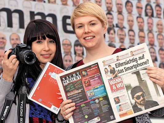 Janine und Daniela stecken noch mitten in ihrer Trainee-Ausbildung bei Russmedia. Janine und Daniela stecken noch mitten in ihrer Trainee-Ausbildung bei Russmedia.