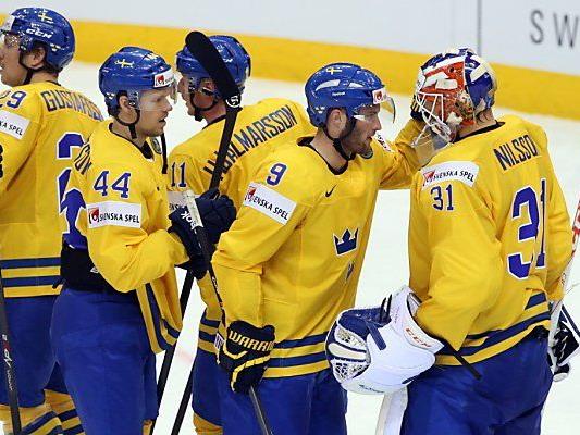 Schweden jubelt über Sieg gegen Norwegen