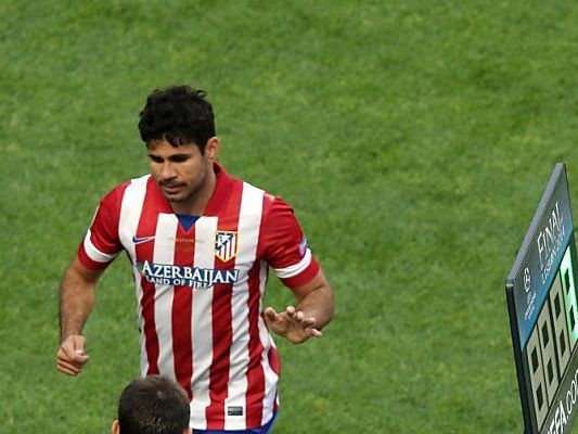 Costa musste im CL-Finale nach 8 Minuten vom Platz Costa musste im CL-Finale nach 8 Minuten vom Platz