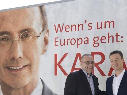 Die ÖVP präsentierte am Donnerstag die dritte Plakatwelle zur EU-Wahl.