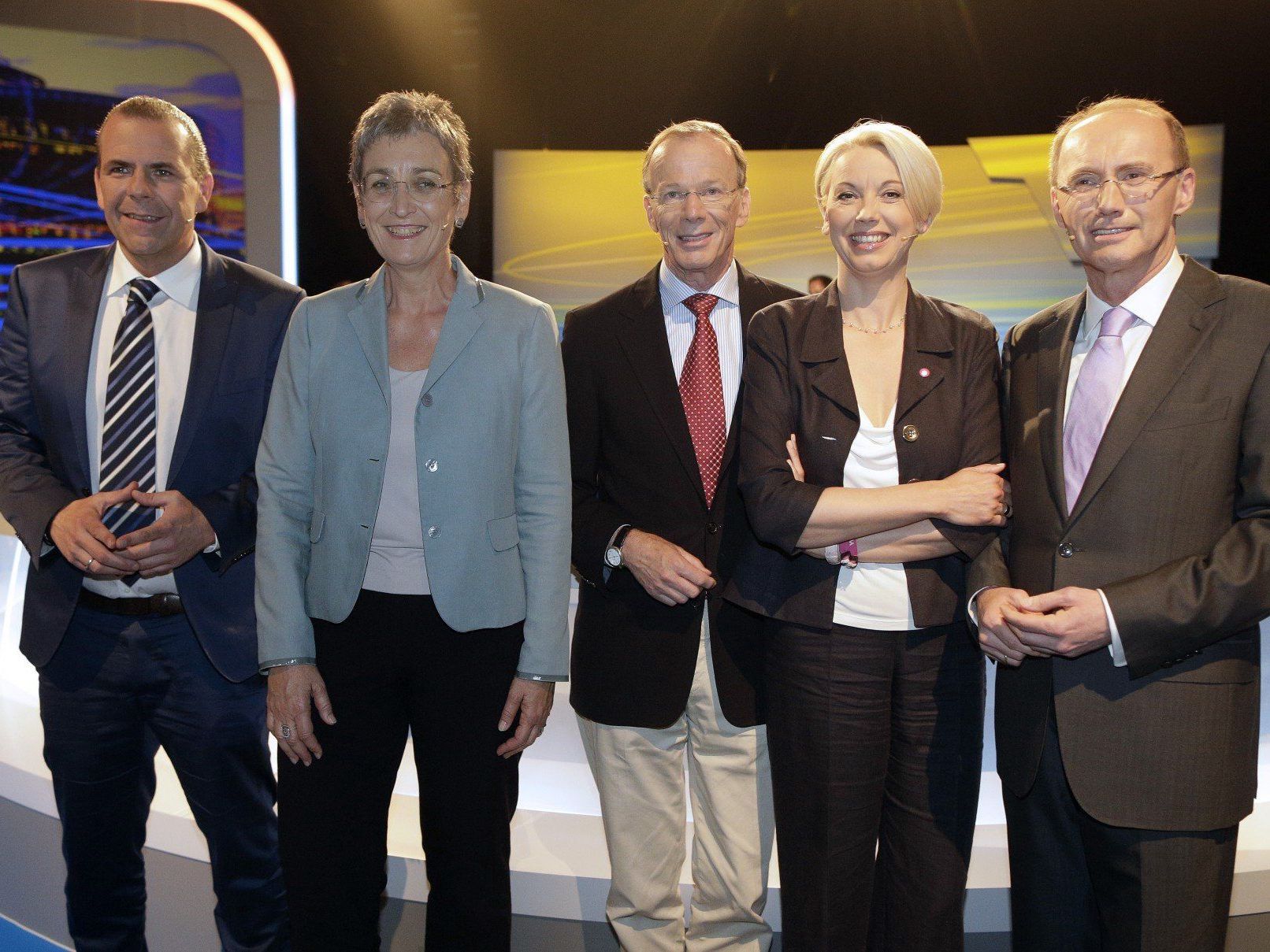 Vor der Europawahl: Der TV-Marathon der Spitzenkandidaten wurde beendet. Vor der Europawahl: Der TV-Marathon der Spitzenkandidaten wurde beendet.