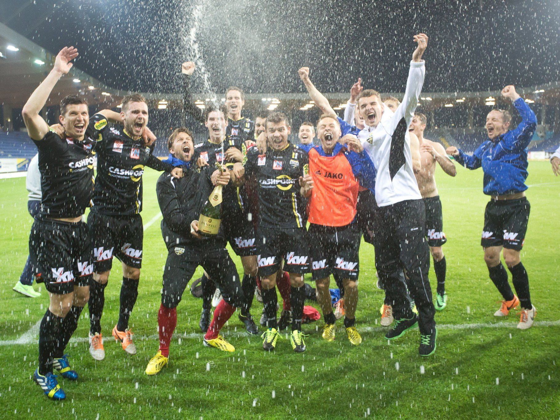Altach will neben der Meisterfeier auch einen Sieg in der letzten Runde bejubeln können. Altach will neben der Meisterfeier auch einen Sieg in der letzten Runde bejubeln können.