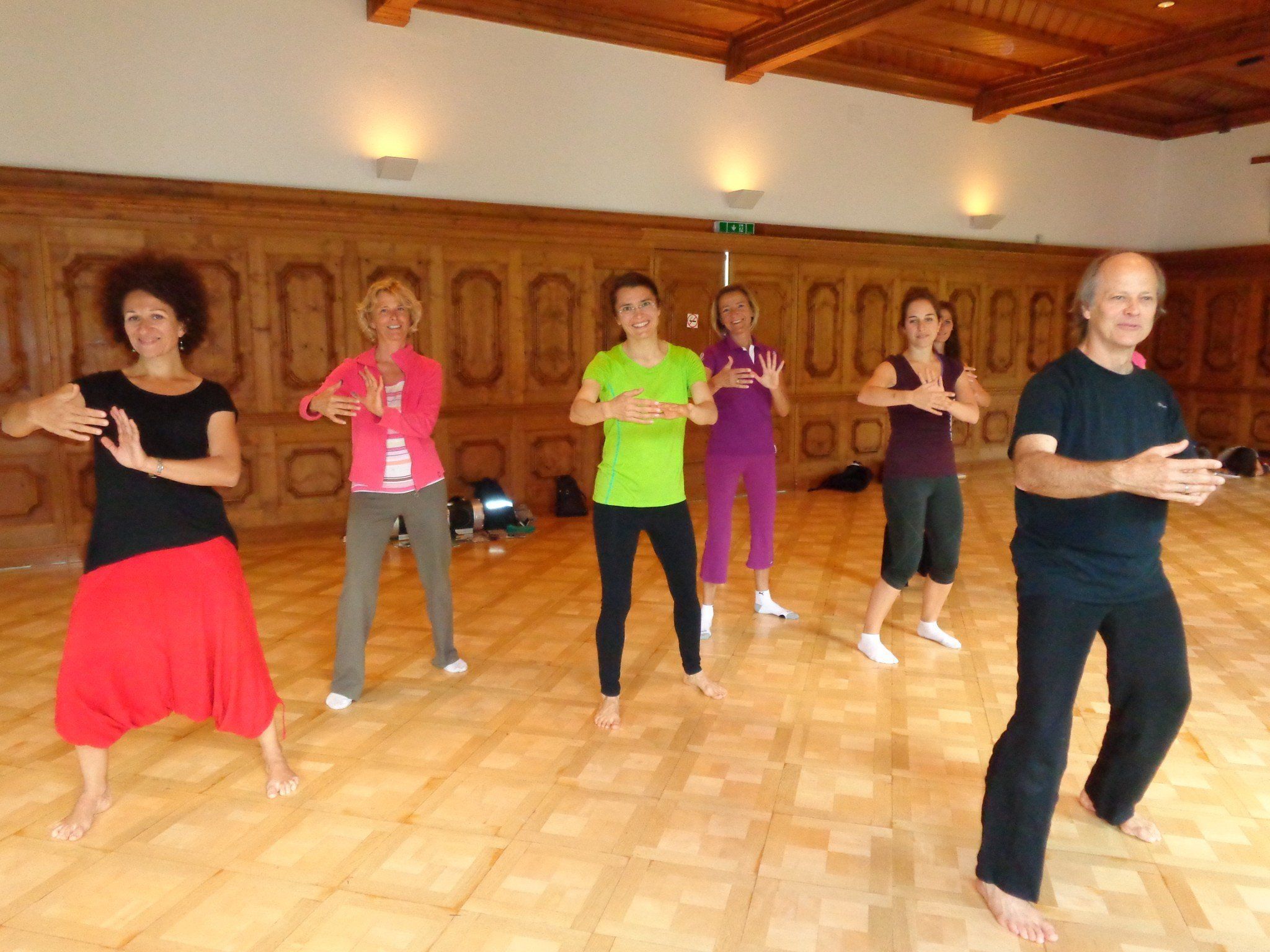 Taiji-Tanz-Workshop in Schruns. Taiji-Tanz-Workshop in Schruns.