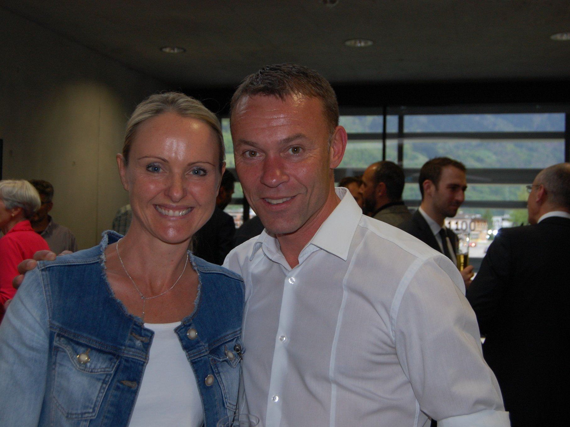 Attraktive Gastgeber: Werner und Silvia Ganahl Attraktive Gastgeber: Werner und Silvia Ganahl