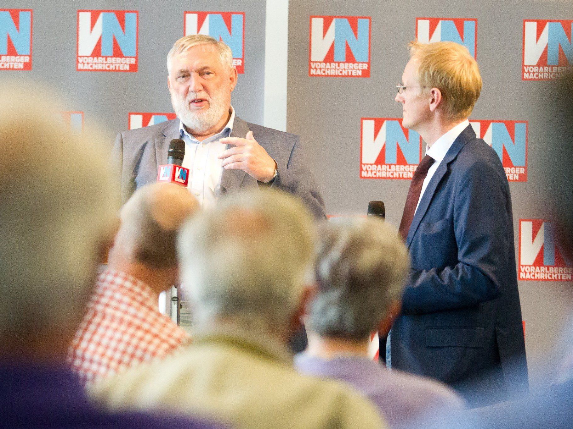 Franz Fischler vergangene Woche bei den VN: Sieht seine Skepsis gegenüber dem Freihandelsabkommen bestätigt. Franz Fischler vergangene Woche bei den VN: Sieht seine Skepsis gegenüber dem Freihandelsabkommen bestätigt.
