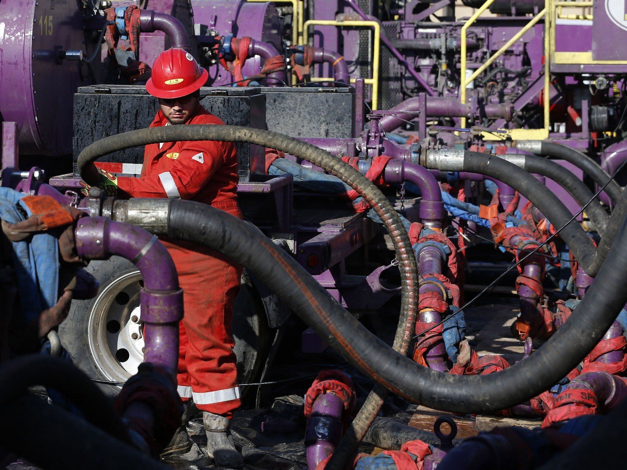 Fracking-Bohrstelle in den USA: In Bern bricht die SEAG die Debatte frisch vom Zaun. Fracking-Bohrstelle in den USA: In Bern bricht die SEAG die Debatte frisch vom Zaun.