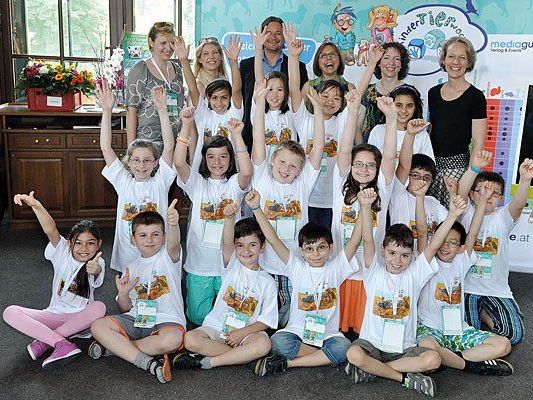 Das war die Pressekonferenz der Kinder Tier Woche