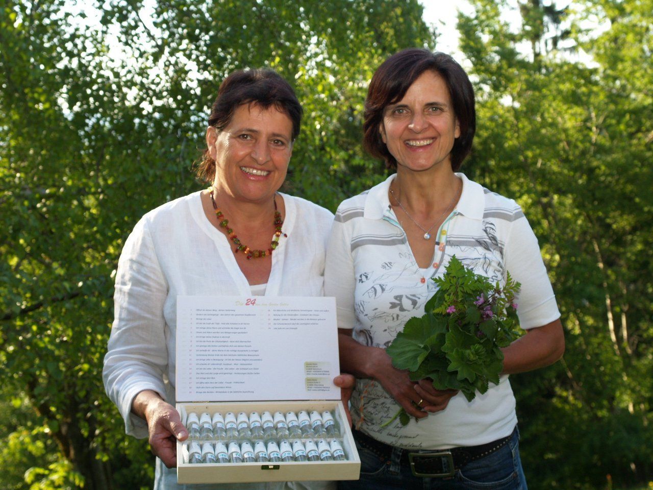 Imelda Maier und Edith Welte geben das Heilwissen der Pflanzen weiter. Imelda Maier und Edith Welte geben das Heilwissen der Pflanzen weiter.