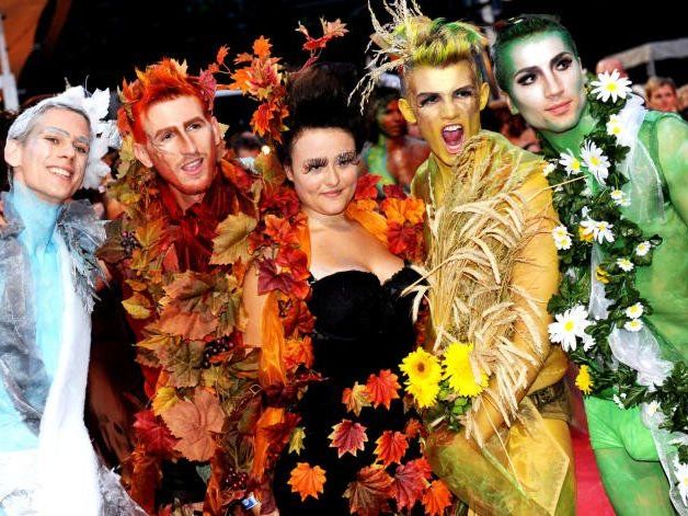 Schrill, schriller, Life Ball: Die Kostüme lassen Jahr für Jahr staunen. Schrill, schriller, Life Ball: Die Kostüme lassen Jahr für Jahr staunen.