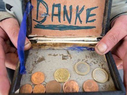 Maximal 20 Euro am Tag "verdient" ein Bettler in Wien. Maximal 20 Euro am Tag "verdient" ein Bettler in Wien.