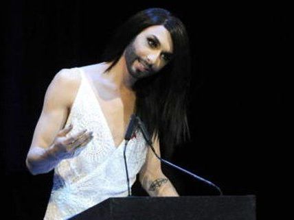 Conchita Wurst tritt beim Life Ball auf.