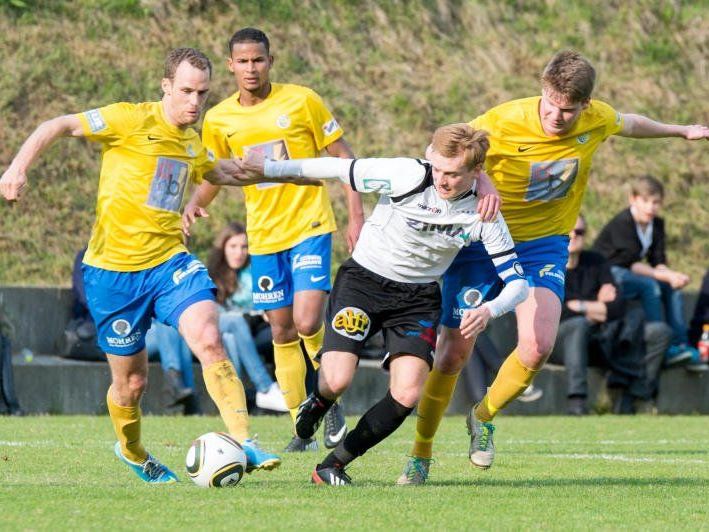 Vier Partien werden in der Landesliga am Samstag ausgetragen, darunter das Kellerduell in Götzis.