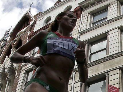 Ana Dulce Felix (hier bei den Olympischen Spielen in London) hat den Frauenlauf gewonnen.