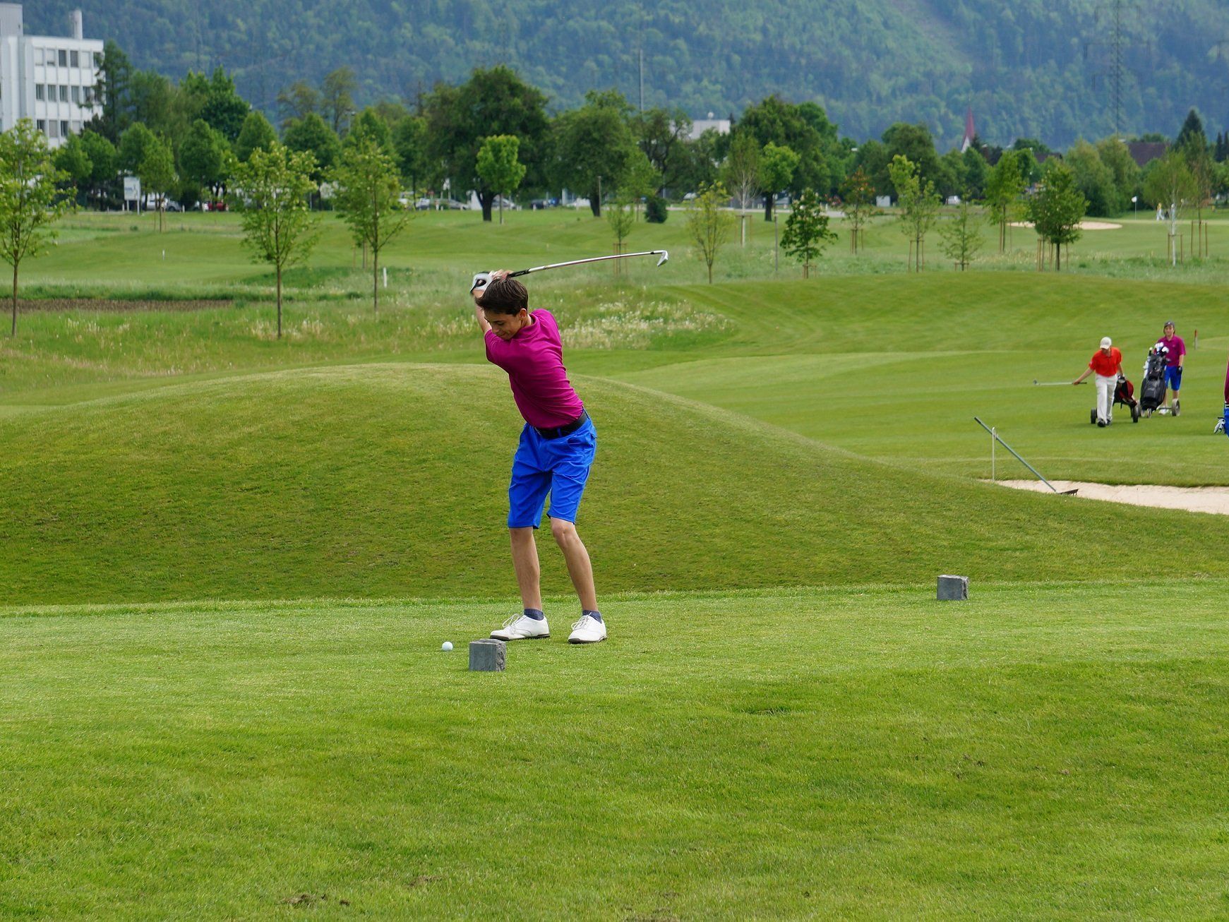 Vorarlbergs Nachwuchsgolfer verloren den Vergleichskampf gegen die Schweiz mit 3:6. Vorarlbergs Nachwuchsgolfer verloren den Vergleichskampf gegen die Schweiz mit 3:6.