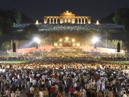 Das Sommernachtskonzert findet wieder in Schönbrunn statt. Das Sommernachtskonzert findet wieder in Schönbrunn statt.