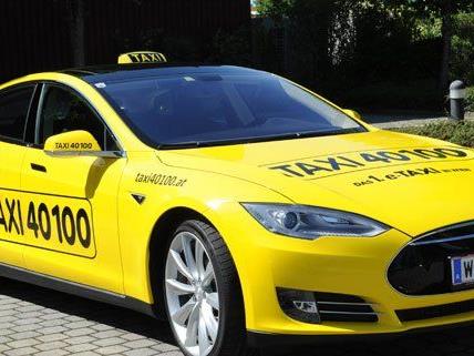 Das erste E-Taxi ist bereits in Wien unterwegs.