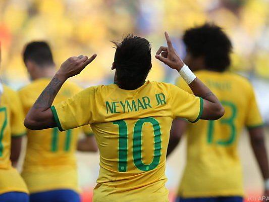 Brasilianer setzen stark auf Neymar