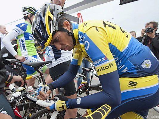Contador übernahm das Gelbe Trikot
