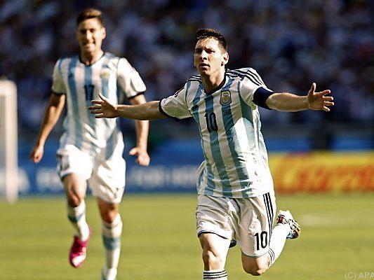 Argentiniens Hoffnungen ruhen auf Messi