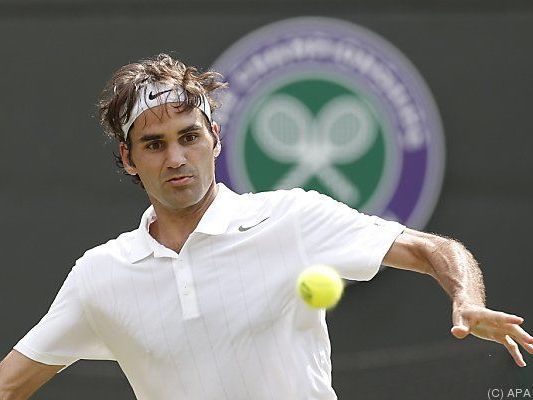 Roger Federer besiegte Italiener Paolo Lorenzi Roger Federer besiegte Italiener Paolo Lorenzi