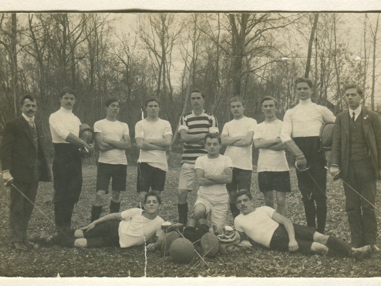 Die Mannschaft im Jahr 1914 Die Mannschaft im Jahr 1914