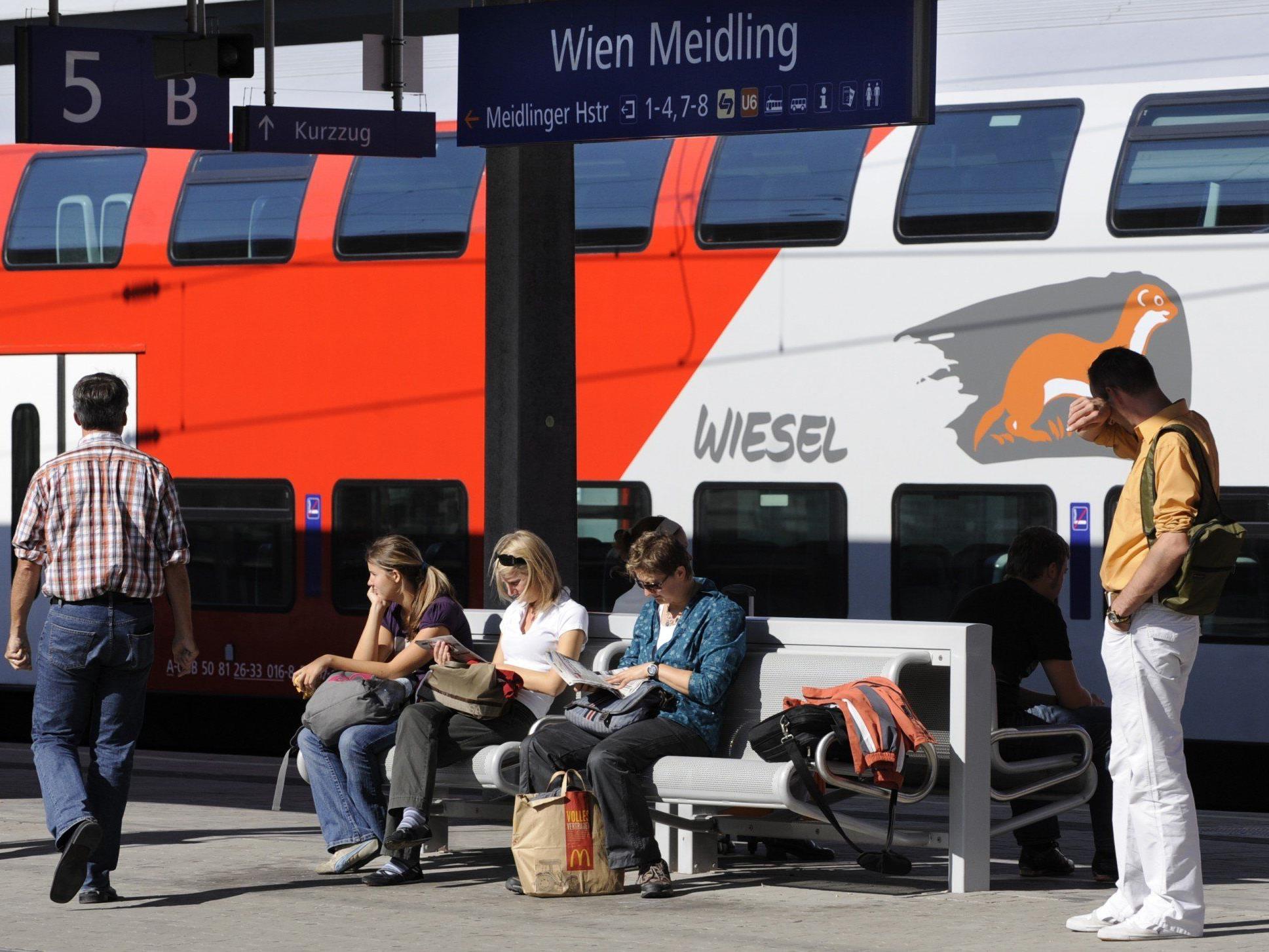Ab Montag kommt es im S-Bahnverkehr in Wien zu Einschränkungen.