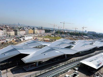 Ab Dezember 2014 halten die ersten Fernzüge am Wiener Hauptbahnhof.