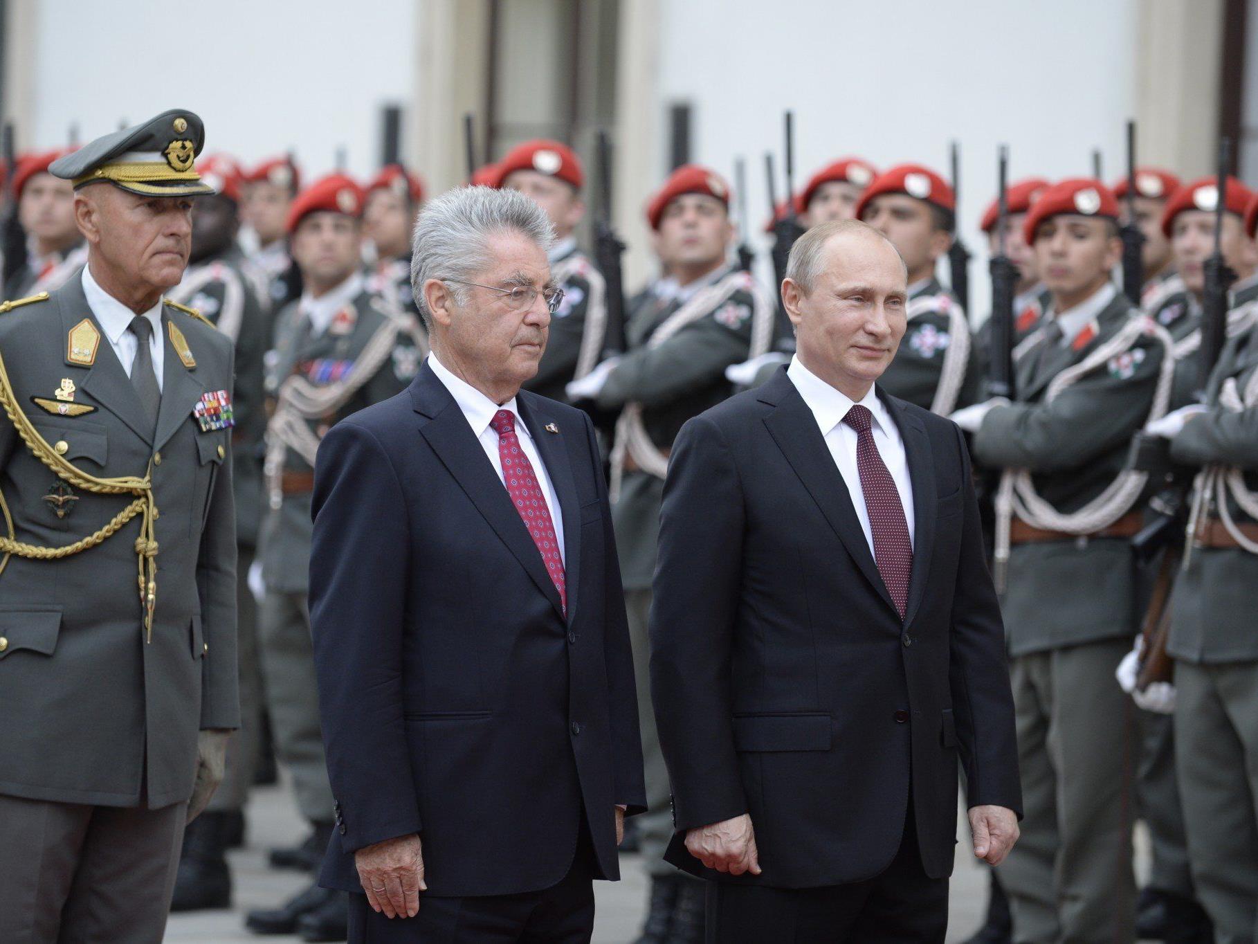Putin in Wien: Erste Reaktion zu Militäreinsatz - Stopp