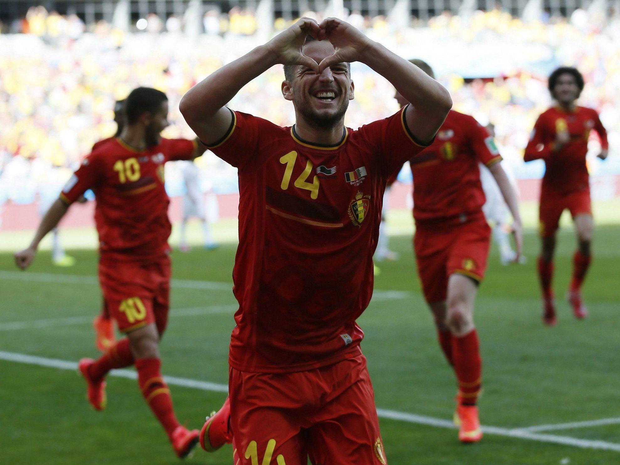 Belgien siegt nach Rückstand gegen Algerien mit 2:1 Belgien siegt nach Rückstand gegen Algerien mit 2:1