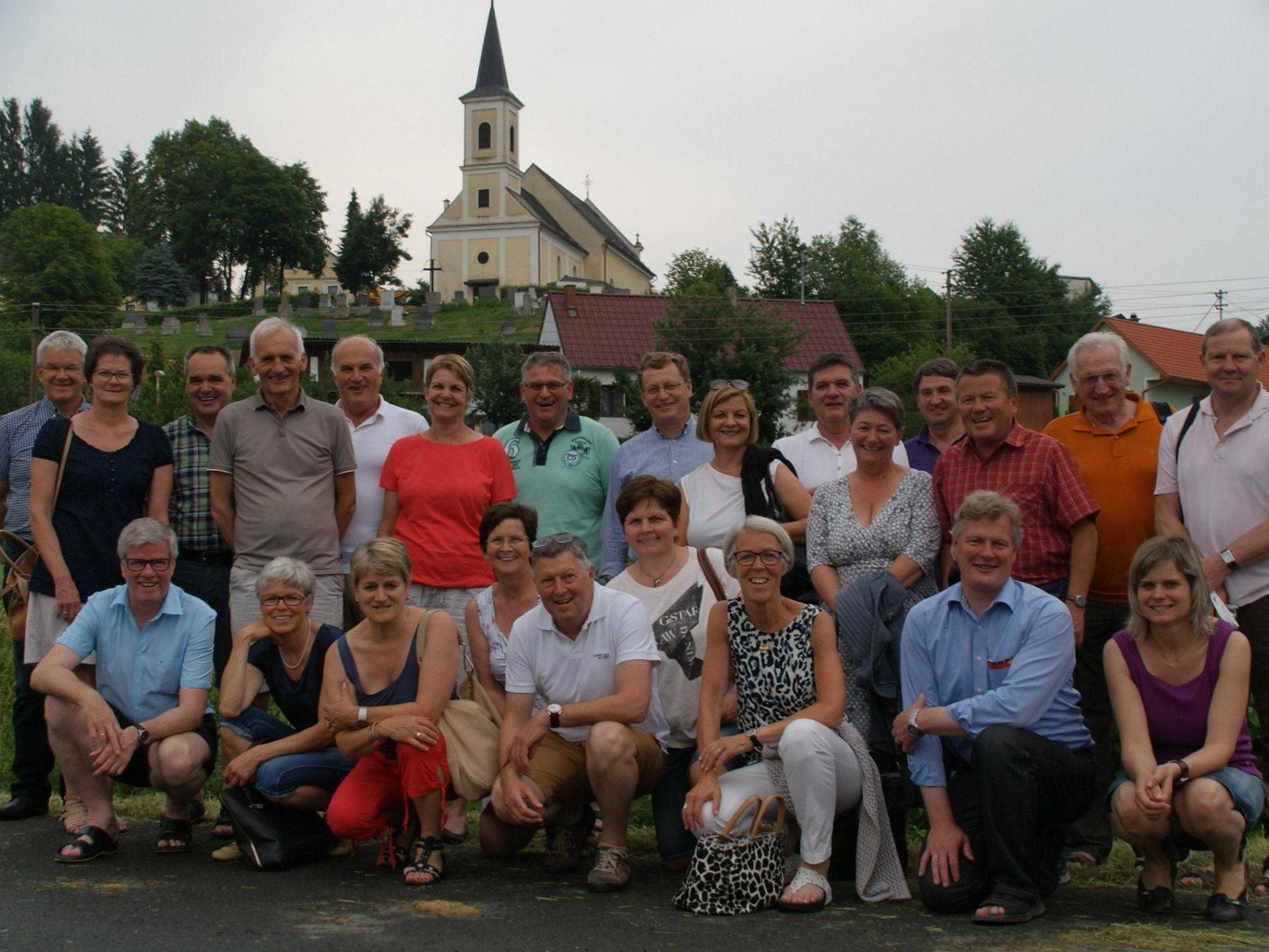 Die Wälder und Wälderinnen zeigten sich vom Südburgenland begeistert. Die Wälder und Wälderinnen zeigten sich vom Südburgenland begeistert.