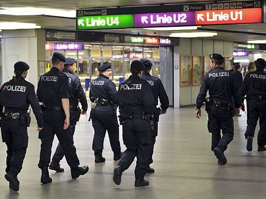 Schwerpunktaktion in Wiener U-Bahn Schwerpunktaktion in Wiener U-Bahn