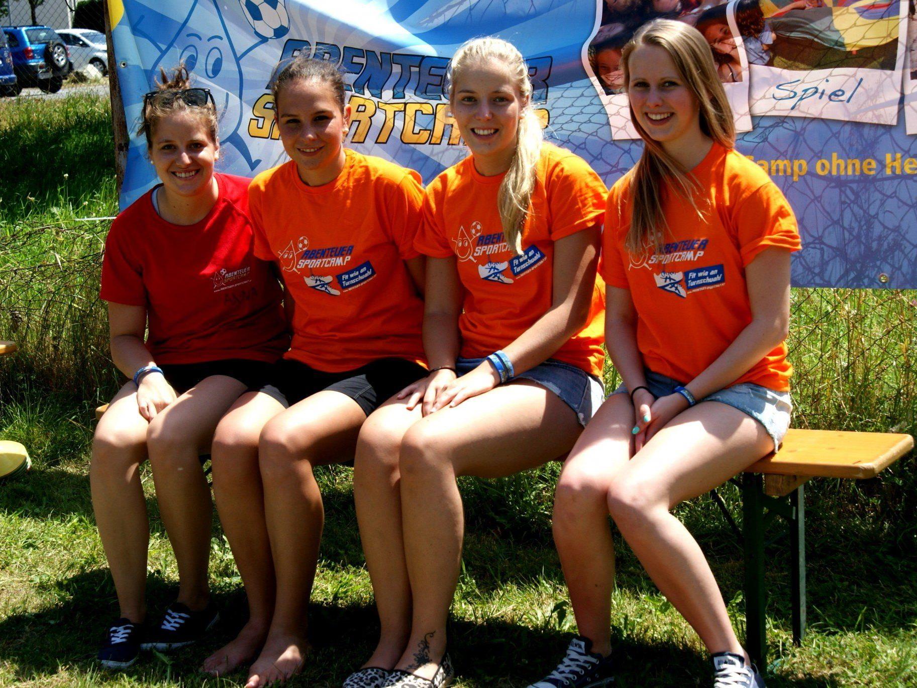Anna, Raphaela, Sabrina und Hannah - Abenteuer Sportcamp