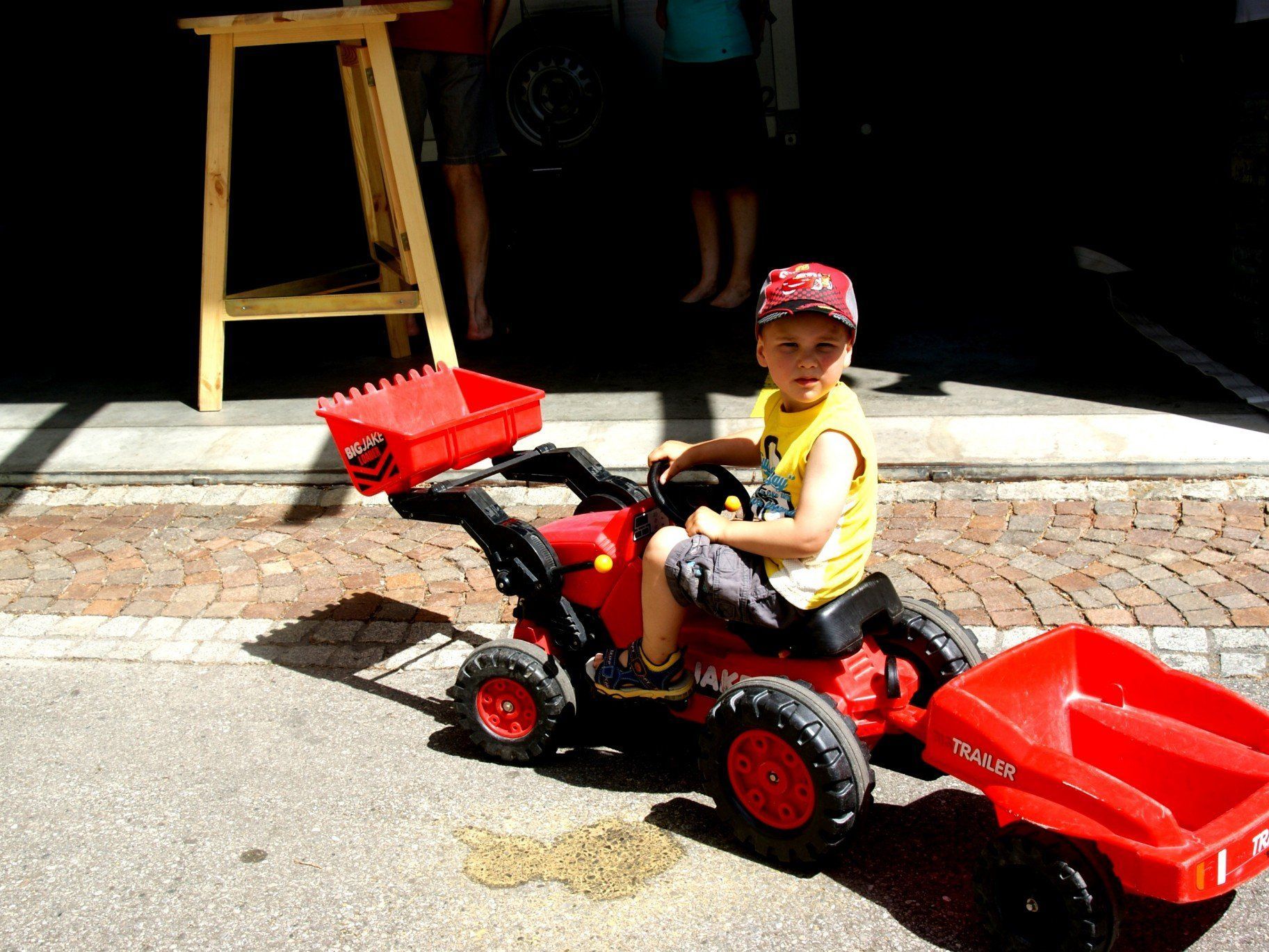 Samuel (3) genoss den Tag beim Kummahock Samuel (3) genoss den Tag beim Kummahock